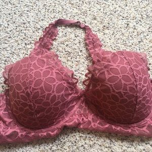 VS PINK HALTER BRALETTE SOLD